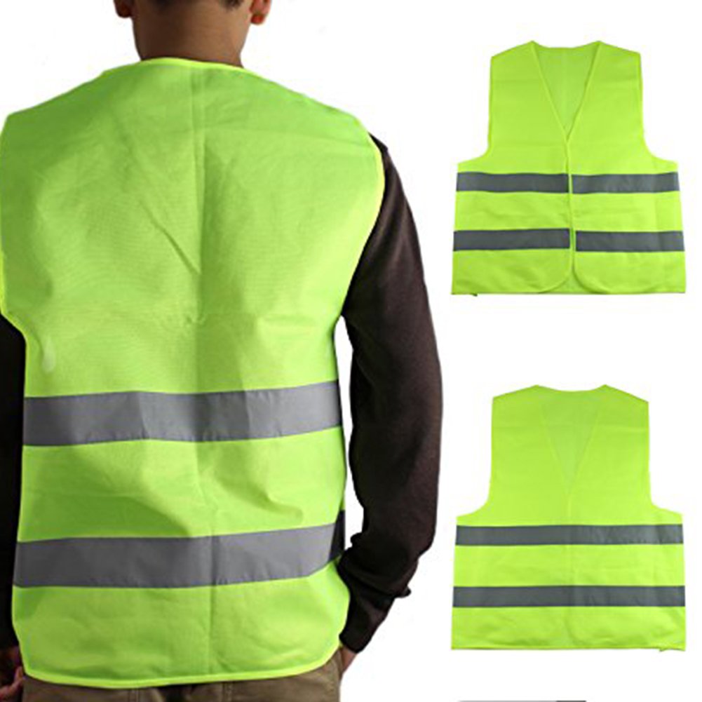 Hosaire-EN471-Car-Reflective-Safety-Vest-Yellow-Crease-Resistant-Washable-Standard-Size