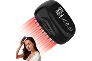 HASOCARE Laser Comb Hair Growth Device Medical Grade Lasers, FDA Cleared Hair Loss Treatment for Men and Women with Thinning Hair, Rechargeable Hair Growth Product