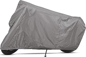 Dowco Guardian 50124-07 WeatherAll Plus Indoor/Outdoor Waterproof Motorcycle Cover: Grey, Sportbike