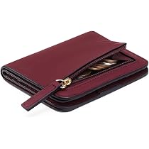 DrachenLeder Mini-Geldbörse Schlüsseltasche – Echtleder, Reißverschluss, Schwarz/pink, 12x7 Cm