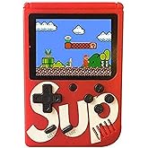 Sup Children's Handheld Game Console with 3.0in LCD Display (Red)