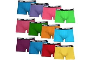 MERISH Calzoncillos tipo bóxer para hombre, paquete de 6, 10 o 15 unidades, tallas S-5XL, estilo retro