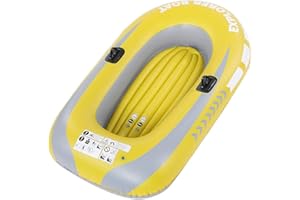 ALVINLITE Barco Inflable Canoa Barco de Pesca Inflable Kayak Inflable para Pesca Buceo a la Deriva
