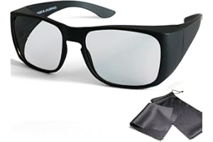 SCHLEITER & JAUERNIG Gafas 3D para sobreponer pasiva para RealD - un montaje/sobrepuesto para personas que llevan gafas - Polarizadas circular - Con estuche y paño de microfibra - Compatible con Cinema 3D de LG, Easy 3D de Philips, televisores 3D con polarización circular de Toshiba, Grundig, Sony, Panasonic y RealD en los cines - No Gafas 3D activas - No Active Shutter