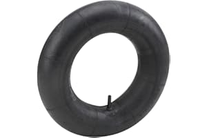 Metafranc Schlauch Ø 400 mm, für Luftrad - Typ 4.00 - 8 / Luftrad-Zubehör / Innenschlauch für Schubkarrenrad / Standardschlauch mit Schrader-Ventil / Ersatzschlauch / Schubkarrenreifen / 810200
