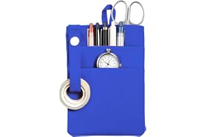 Nurse Pocket Protector - Oxford Cloth Waterproof Nursing Tool Storage | Pocket Nurse Pouch for Doctor Scissors Chart Pen Tape Badge Hospital Office
