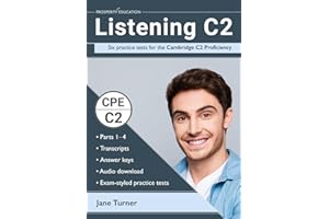 PODIPRINT Listening C2: Six practice tests for the Cambridge C2 Proficiency: Answers and audio included