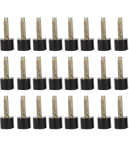 10 pezzi punte per tacco alto, punte per sostituzione scarpe tacco alto da donna, punte per riparazione scarpe tacco alto rubinetti per ascensori per tasselli, accessori per riparazione scarpe (1.0CM