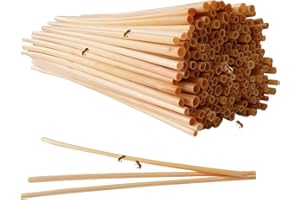 Molyorch 200 Pièces Maison a Insectes, Hotel a Insectes, Garnissage Abeilles Sauvages, pour Tube Ruche d'abeille, Hôtel à Insectes, DIY Artisanat