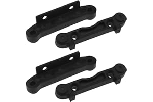 OTOTEC Set di 2 supporti per sospensioni anteriori da 51 mm, compatibili con FTX Vantage Carnage, parti di ricambio in plastica nera