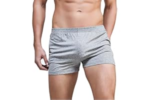 GYMAPE Hommes 3 Pouces Gym Musculation Entraînement Coton Short de Sport