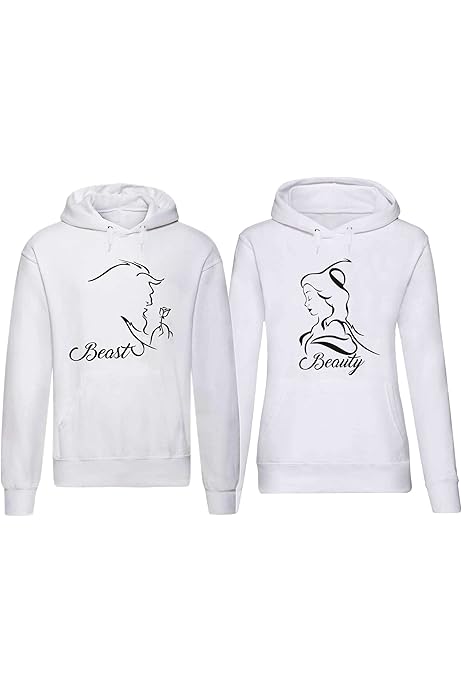 Felpe Personalizzate Coppia Di Felpe Maglia Cappuccio O Girocollo