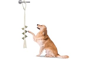 YI Boutique Campane per Cani, Campanello da Allenamento per Animali Domestici, Campanello da Appendere per Cani, Campanello Regolabile per Cani, vasino, Campanello con Corda Resistente