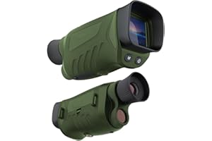 DuzLink Night Vision Device, 2.5KD 48MP Digital Infrared Binoculars, Night Vision Goggles with 2500 mAh Rechargeable, 8X Digital Zoom, Night Vision Devices for Hunting, Campin