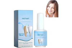 WBIETU Peinture instantanée pour blanchiment des dents, polissage instantané et éclaircissant des dents, vernis blanchissant les dents, peinture sur blanc instantané, détachant les dents (1 pièce)