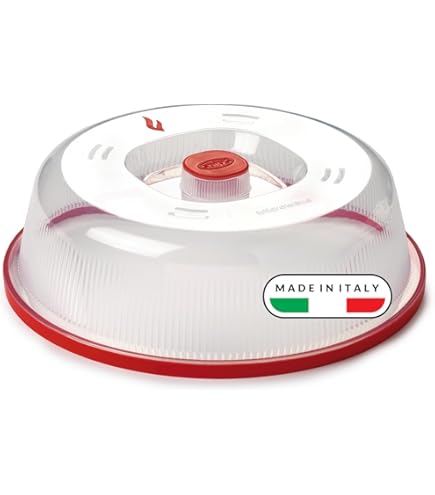 Meberg PF11257 Lot De 2 Couvercles Pour Micro-ondes En