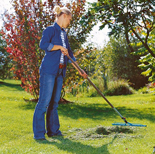 Gardena 3381-20 Rasenrechen Adapter für Combisystem; Wackelfreie Verbindung; Passend zu allen CS Stielen; Korrosionsgeschützt; Grasfangvorrichtung (Arbeitsbreite: 60cm) - 2