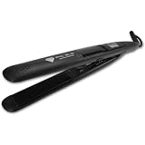 Plancha de cabello LIM HAIR PC 4.0 TITANIUM. Placas basculantes y  oscilantes TITANIUM. Temperatura regulable hasta 230 ºC. Bolsa térmica  (NEGRO) : Amazon.es: Belleza