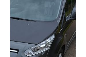 AUTOLINE ACCESSORIES Black Front Bonnet Bra/Protector To Fit Transit Connect (2012+)