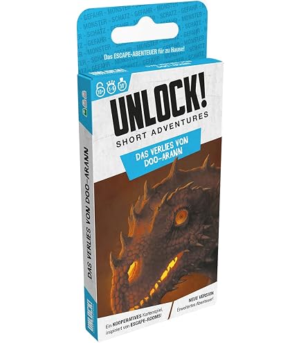 Gioco Da Tavolo Unlock! Short Adventures: La Ricerca Di Cabrakan | Gioco Cooperativo Per Famiglie - 5