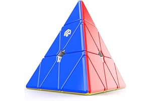 Bokefenuo GAN Pyraminx M cubo magnetico 3x3 piramide versione standard stickerless triangolo puzzle Speed Cube
