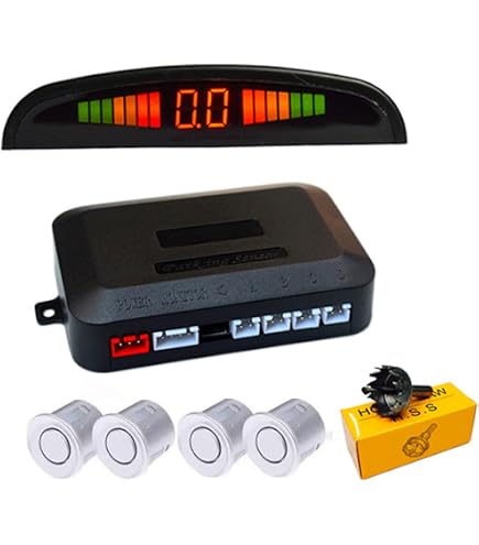 8 Sensoren LCD Einparkhilfe zum Nachrüsten Parkhilfe Rückfahrwarner PDC FAST 8 Sensoren LCD Einparkhilfe zum Nachrüsten Parkhilfe Rückfahrwarner PDC FAST