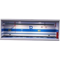 Vitrine De Parking 1/64 - Présentoir Pour Voitures Miniatures, Modèle à Assembler - Dimensions 30x20x8 Cm, En PVC Et PP