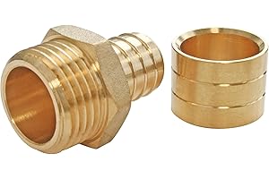 SOMATHERM FOR YOU, Raccord à glissement mâle 12/17 pour tube PER Ø16 mm - Sachet de 2 pièces - Assemblage rapide, résistant à la corrosion, pression max 10 bars, T°C 5-90°C