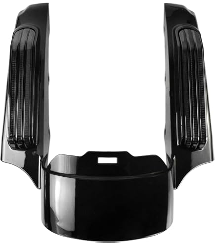 Moto Chrome Parafango Posteriore Portapacchi Per Harley Touring Electra - 2