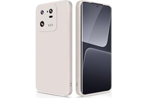 GiiYoon Funda para Xiaomi 13 Pro 5G, Case de Silicona Suave de TPU Carcasa Protector de Goma Fexible Prueba Liviano y a Delgado de Golpes Antirrayas para Teléfono Xiaomi 13 Pro 5G (Blanco)