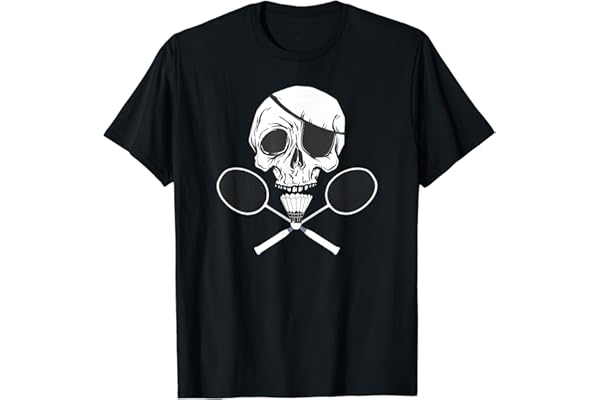 Badminton sportifs Skull Badminton T-Shirt