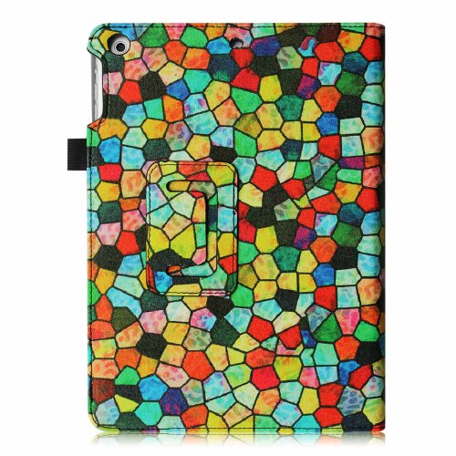 Fintie Apple iPad mini 1 / 2 / 3 Hülle – Slim Fit Foilo Kunstleder Schutzhülle Tasche Etui Case Smart Cover mit Auto Schlaf / Wach, Standfunktion für iPad mini 3 / 2 / 1, Mosaic - 8