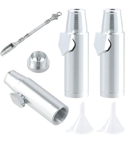 HEADNMORE® Snuff Bottle Set HM Special Bullet Acrylic Sniff Bottle