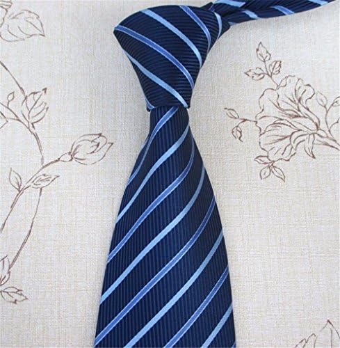 XZLP99 Men'S Korean Version Of The Narrow 8Cm Stylish Wedding Ceremony The Groom Ties Suits Business Tie, Blue,