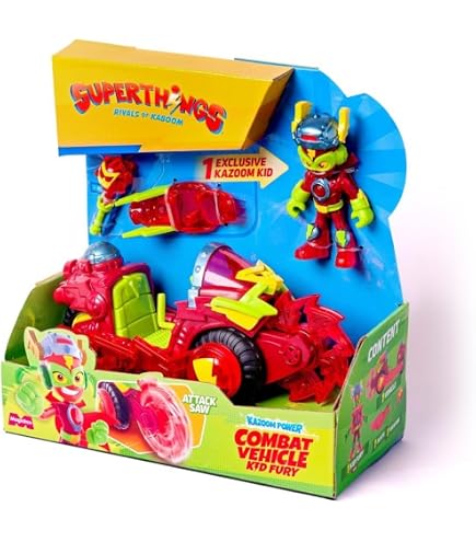 SuperThings KAZOOM Power Battle 5er-Pack – Mit 5 Figuren (inkl. 1 Silberner Kapitän & 1 Überraschungsfigur)