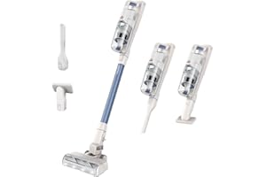 BISSELL PowerClean, odkurzacz pionowy, silnik 200 W, diody LED, nieplącząca się szczotka, odkurzacz 3 w 1, konstrukcja stojąca, filtr HEPA, wymienna bateria 2000 mAh, czas pracy 40 min, 4261N