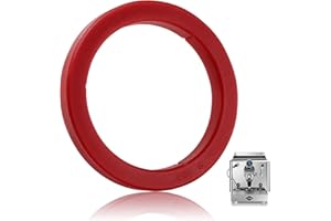 Lyeteung 8mm Épais Anneau de Vapeur en Silicone, Joint de Tête de Groupe, Anneau De Vapeur De Café, Compatibles avec E61/E98 Compatibles avec Gaggia Compatibles avec VBM Compatibles avec Decent