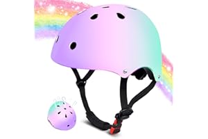 JIFAR Fahrradhelm Kinder (3-5-8-14 Jahre), Multisport-Fahrradhelm Kinder Mädchen and Jungen für Fahrrad, Scooter, Inline-Skating & Skateboarding