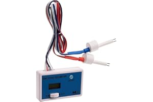 HM Digital DM-1 monitor TDS doble en línea, rango de 0-9990 ppm, +/- 2% de precisión de lectura