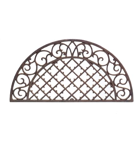 Esschert Design Gusseisen Fußmatte – Landhaus Stil, 66,5 X 34 X 1,8 Cm | Fußabstreifer Für Die Haustür