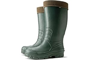 Agritrade AK Universal Hunting Boots -30C Lightweight EVA Wellingtons Boots Thermal Waterproof Removable Insulated Input THERMOFLEX Non-Slip Sole