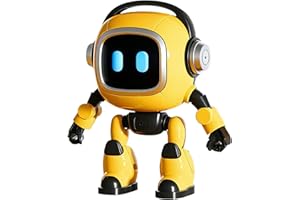 Generisch AI Robot for Adults Kids | Emo Robot Toys | Lustiges Interaktives Lernspielzeug KI Geschichten Musik | Intelligenter KI Gesteuerter Roboter Spricht und Spielt für Geburtstags