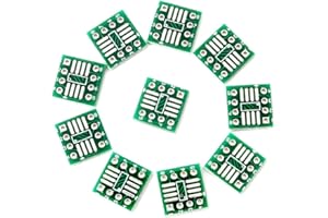 BIlinli 10pieces sop8 SSOP8 TSSOP8 à DIP8 Adaptateur convertisseur Carte PCB