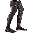 EVS Sports TUG Fusion Socks (Black/Red, Youth)