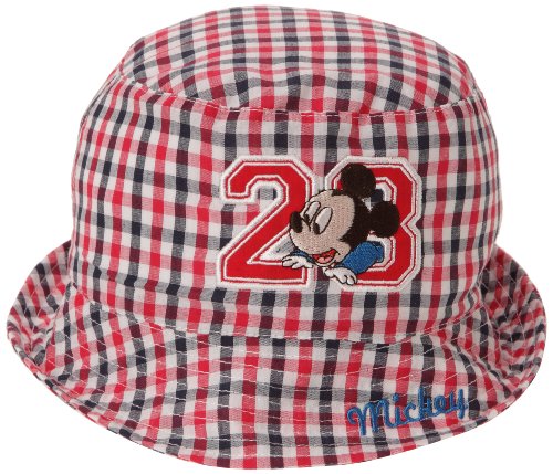 Disney Boy's Mickey Beanie Hat, Red, 3 Years