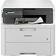 Brother Wireless All in One Printer, DCP-L3520CDW, with Advanced LED Color Laser Print, Duplex & Mobile Printing, High Yield Ink Toner