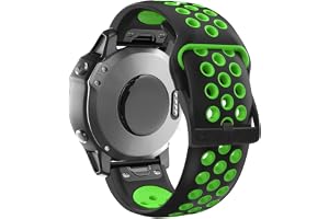 Feysentoe armband för Garmin fenix 6/6 pro/5/5 plus klockersättningsband.