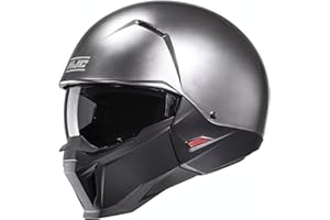HJC HELMETS HJC, Casco Moto Jet i20 Solid Hyper Silver, M