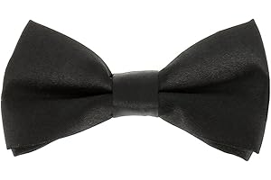 cravateSlim Noeud Papillon Garçon Couleur Unie - Noeud Papillon Enfant Garçon d'Honneur Mariage, Baptême - Collection Père et Fils, Papa et Enfant