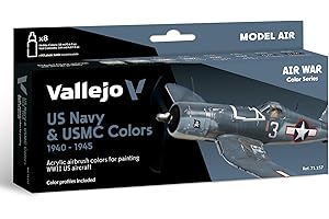 Vallejo Model Air USN Set 71157 US Navy & USMC WWII 1940-1945 (8)